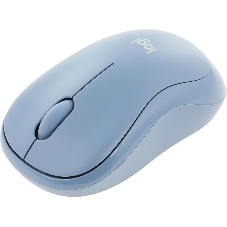 Мышь беспроводная Logitech M221 голубой, 1000 dpi, радиоканал, USB, кнопки - 3