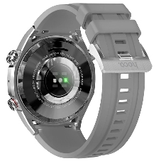 Умные часы Hoco Y16, 1.39 дюйм TFT (TN), отсутствует, Bluetooth NFC, IP67, серебристый