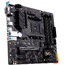 Материнская плата ASUS TUF GAMING A520M-PLUS, AM4, AMD A520, 4xDDR4, 4xSATA, 2xM.2, 1xPCIe 3.0 x16, 2xPCIe 3.0 x1, 1xVGA, 1xDVI, 1xHDMI, 1x1Gb LAN, 1xUSB-A 10Gbps, 4xUSB-A 5Gbps, 2xUSB-A 2.0, 3x3.5 мм, 7.1, mATX