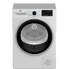 Сушильная машина Beko B5T69233 белый, 9 кг, сушка - тепловой насос, программ - 15, 59.8 x 84.6 x 60.5 см