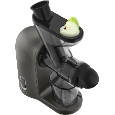 Соковыжималка Vitek VT-3715 чёрный, шнековая горизонтальная, 300 Вт, 280 мл, электронное, реверс