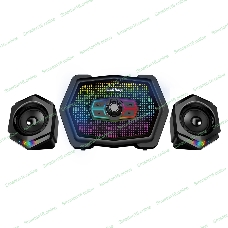 Акустическая система 2.1 Smartbuy W70, Bluetooth, 11Вт, RGb-подсветка, черный (арт. SBA-5150)