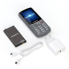 Мобильный телефон Maxvi P33 темно-серый