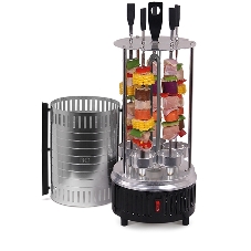 Электрошашлычница BQ BBQ1001 Black-Steel Электрошашлычница BQ BBQ1001 Black-Steel