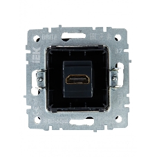 Розетка HDMI IEK BRITE РHDMI-0-БрШ шампань