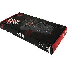 Клавиатура проводная A4Tech Bloody B310N черный USB Multimedia for gamer LED (подставка для запястий) (B310N)