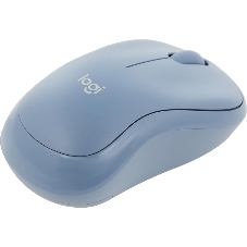 Мышь беспроводная Logitech M221 голубой, 1000 dpi, радиоканал, USB, кнопки - 3