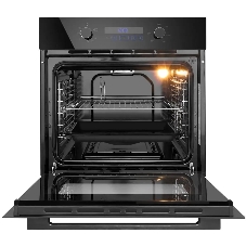 Шкаф духовой газовый с электрическим грилем Maunfeld MOGM703B2, встраиваемый