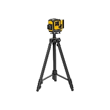 Лазерный уровень мультипризменный Denzel DLV-360-3T, 30 м, зеленый луч, Li-Ion 2,4 Aч, штатив
