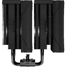 Кулер для процессора SAMA A60B черный, 2x120 мм, алюминий/медь, 800-2200 об/мин, 29 дБ, 4 pin PWM, 265 Вт, высота 156.5 мм