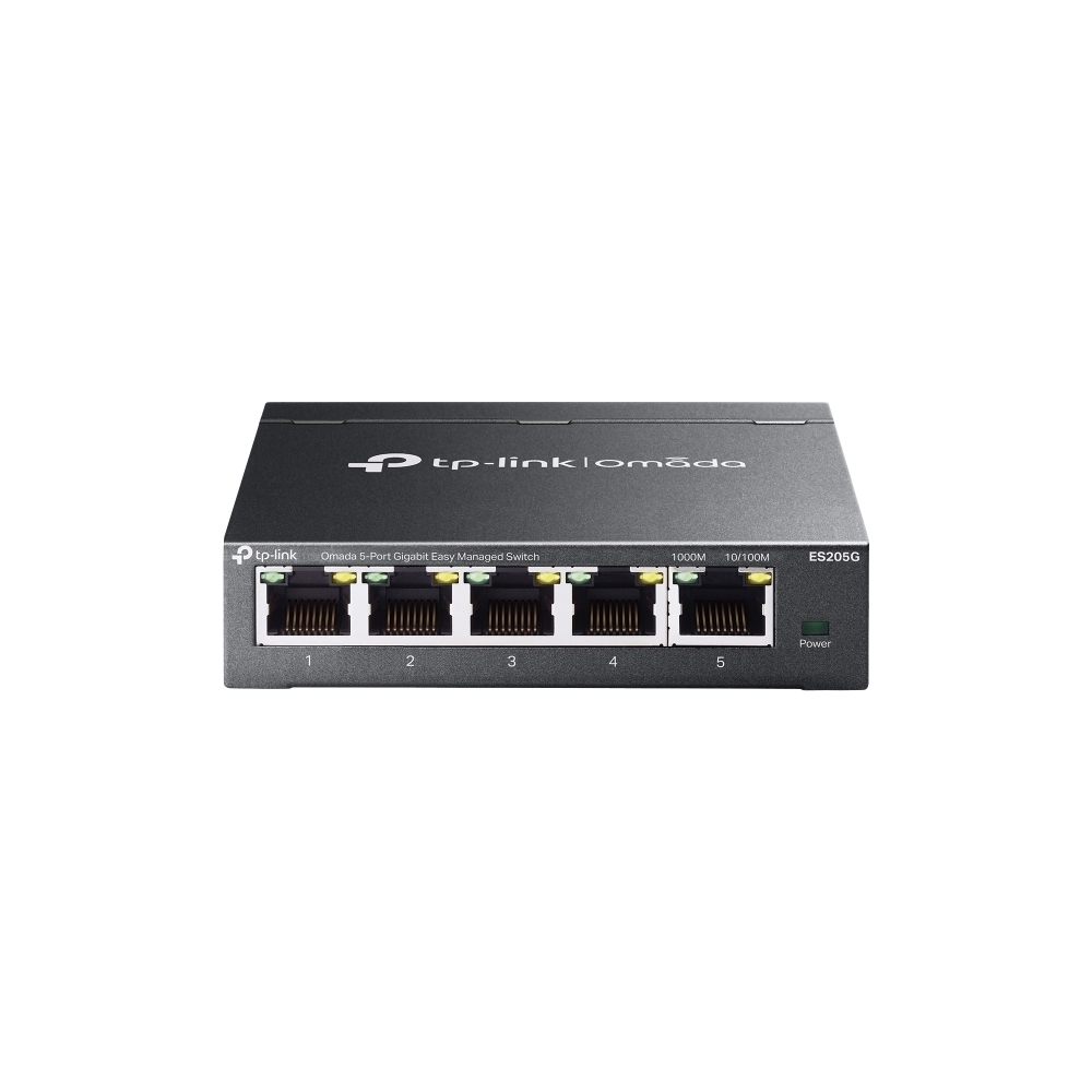 Коммутатор TP-Link Omada ES205G, 5×1 Гбит/с, настраиваемый