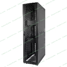 Шкаф серверный ПРОФ напольный 48U (600x1200) дверь перфор., задние двойные