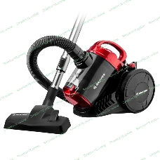 Пылесос BRAYER BR4202 черный/красный, 420/2200 Вт, уборка сухая, пылесборник контейнер 2.5 л
