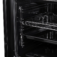 Шкаф духовой газоэлектрический Maunfeld EOGC604B Slim