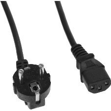 Кабель KingPrice KP-PC-Euro-C13-3m Евровилка IEC C13 3м черный