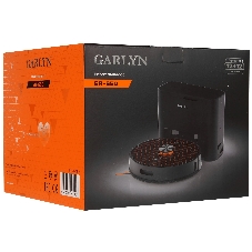Робот-пылесос Garlyn SR-650 черный/оранжевый, 3200 мА*ч Li-Ion, уборка сухая/влажная, пылесборник контейнер 0.32 л