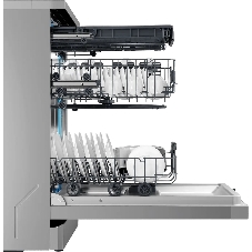 Посудомоечная машина Haier HDWE15-58CS2RU, серебристый, 59.8 см, 15 компл., сушка конденсационная, 49 дБ, класс A