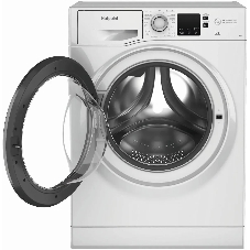 Стиральная машина Hotpoint NUS 5015 S RU белый, загр.фронтальная, макс.: 5 кг, 1000 об/мин, класс: А