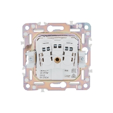 Розетка 1-м SKANDY 16А IP44 с заземл. защ. штроки с крышкой SK-R11W арктич. бел. IEK SK-R16-16-44-K01