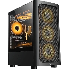 Компьютерный корпус Aerocool/Formula Air Mesh G3 черный без БП mATX 4x120мм 2x140мм 2xUSB 3.0 audio bott PSU