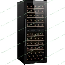 Винный холодильник Weissgauff WWC-77 DB DualZone черный