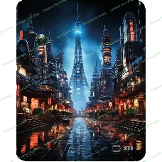 Коврик для мыши Cactus CS-MP-D05M City 300x250x3мм