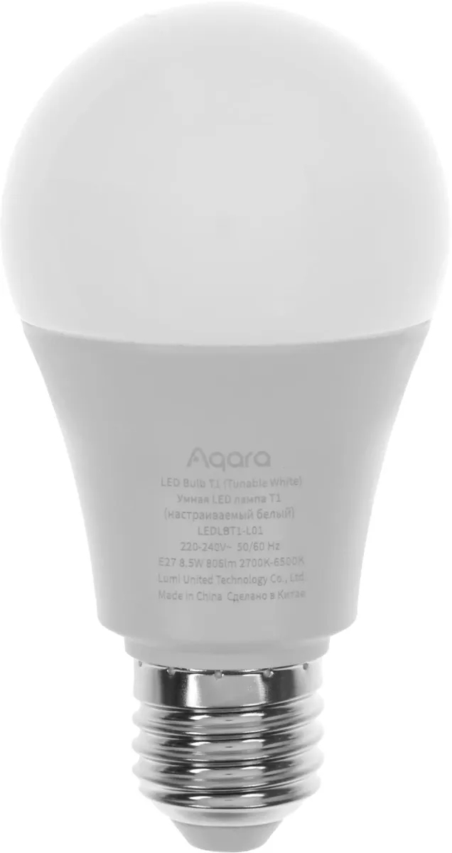 Умная лампа Aqara Light Bulb T1