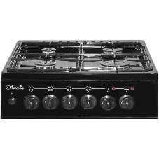 Плита электрическая Лысьва EF4002MK00 черный, конфорок 4, духовка 57 л, 50 см x 84 см x 60 см (без крышки)