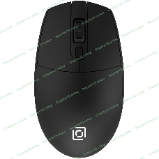 Мышь беспроводная Oklick 201MW черный, 1600 dpi, радиоканал, USB, кнопки - 4