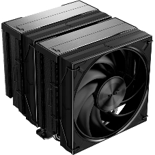 Кулер для процессора SAMA A60B черный, 2x120 мм, алюминий/медь, 800-2200 об/мин, 29 дБ, 4 pin PWM, 265 Вт, высота 156.5 мм