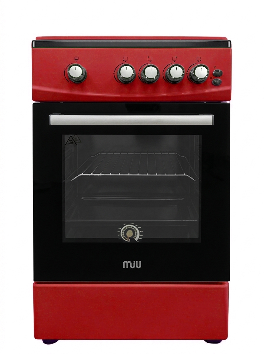 Газовая плита MIU UNO 52S красная