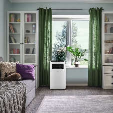 Кондиционер мобильный Ballu Aura BPAC-09 CP/N1_24Y 9000 BTU, 24 м², 50 дБ, охлаждение, осушение, белый