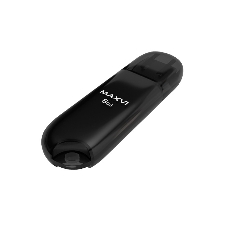 Флешка USB Maxvi P1 (FD8GBUSB20C10P1 black), 8Gb, USB 2.0, R/W 12/5, черный