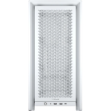 Компьютерный корпус без блока питания Corsair Frame 4000D, Midi-Tower, TG, no fan, 2xUSB-A 3.2, 1xUSB 3.2 Type-C, E-ATX, ATX, mATX, mITX White