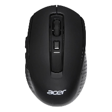 Мышь беспроводная Acer OMR070 черный, 1600 dpi, радиоканал, Bluetooth, USB, кнопки - 6