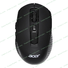 Мышь беспроводная Acer OMR070 черный, 1600 dpi, радиоканал, Bluetooth, USB, кнопки - 6