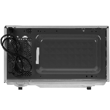 Микроволновая печь CASO M 20 Ceramic Gourmet серебристый/черный, 20 л, 700 Вт, переключатели - кнопки, поворотный механизм