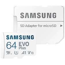 Флеш карта microSDXC 64Gb Samsung MB-MC64SA EVO Plus + adapter