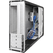Компьютерный корпус Desktop ExeGate MI-207U (mini-ITX/mATX, без БП, 2хUSB+1хUSB 3.0, аудио, черный)