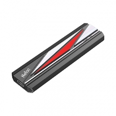 Внешний SSD Netac ZX20L, 256 Gb, USB 3.2 Gen 2x2 Type-C, R/W 2000/1800, черный