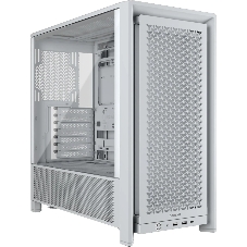 Компьютерный корпус без блока питания Corsair Frame 4000D, Midi-Tower, TG, no fan, 2xUSB-A 3.2, 1xUSB 3.2 Type-C, E-ATX, ATX, mATX, mITX White