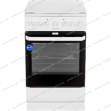 Плита электрическая Hansa FCEW54109 белый, конфорок 4 шт, духовка 65 л, 50 см x 85 см x 60 см