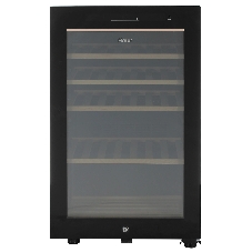 Винный шкаф Haier FWC49GA черный, 116 л, 1 отсек, 49 бут., класс A