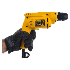 Дрель DeWalt DWD014S-QS, 550 Вт, сетевая, безударная