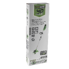 Триммер аккумуляторный GREENWORKS G40LTK2, 40 В, 0 Ач