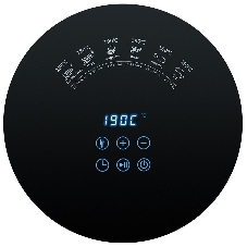Аэрофритюрница Steba HF 1000 белый/чёрный, 1500 Вт, 3.5 л, 0.5 кг, съёмная чаша, антипригарное покрытие, таймер