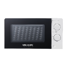 Микроволновая печь WILLMARK WMO-202MW белый, 20 л, 700 Вт, переключатели - поворотный механизм