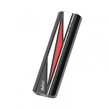 Внешний SSD Netac ZX20L, 256 Gb, USB 3.2 Gen 2x2 Type-C, R/W 2000/1800, черный