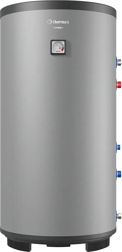 Бойлер косвенного нагрева Thermex Espero 150 F серый, накопительный, 150 л, 17 кВт, напольный, вертикальный, бак из нержавеющей стали
