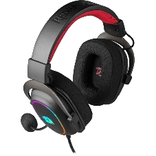 Гарнитура Redragon Zeus X чёрный, проводная, USB, подсветка